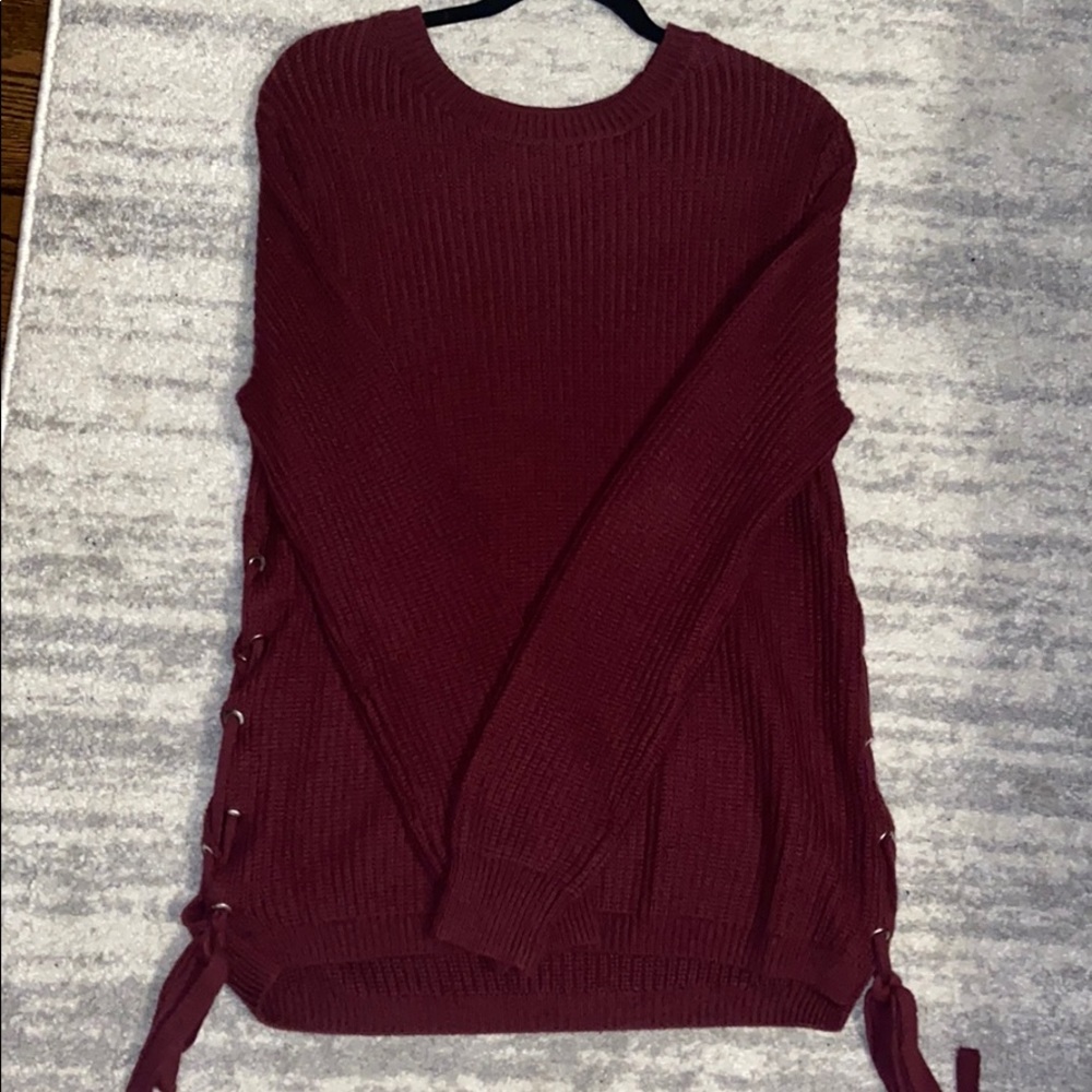 Maroon Sweater - Picture 3 of 3